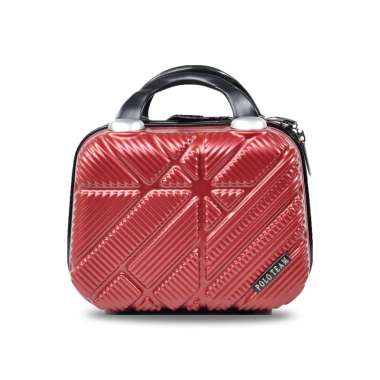 Tas Koper Hardcase Beauty Case Polo Team size 12 inch - 500 Red Maroon