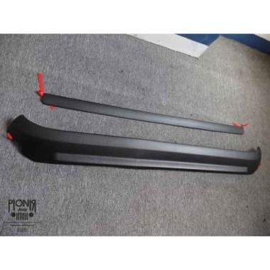 OEM Trail Armor Hood & Tailgate Protector Bushwacker For Jeep JK Wrangler Hitam