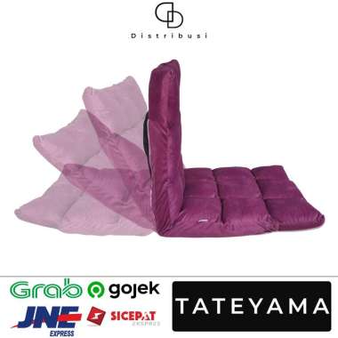 Kursi Lesehan / Kursi Lantai / Sofa Lantai / Kursi Lipat TATEYAMA Pink