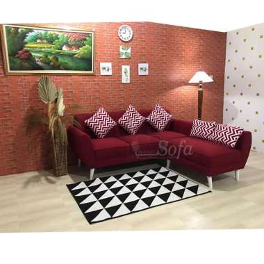 Sofa Ruang Tamu Modesty L Retro Mini Standart 17