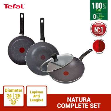 Tefal Natura Complete Set - Wajan Panci Penggorengan