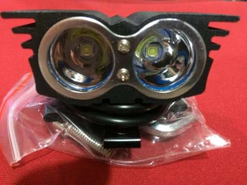 harga Lampu tembak OWL 2 MATA BRT LED RACING Cree 30WATT lampu sorot TEMBUS KABUT 2 LED OFFROAD SUPER TERANG universal cocok motor mobil Blibli.com