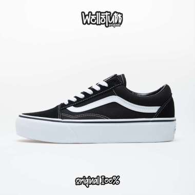 vans old skool black white sale