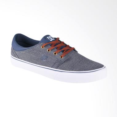 DC Trace TX SE M Shoe Sepatu Sneaker Pria - Navy White ADYS300123-NWH