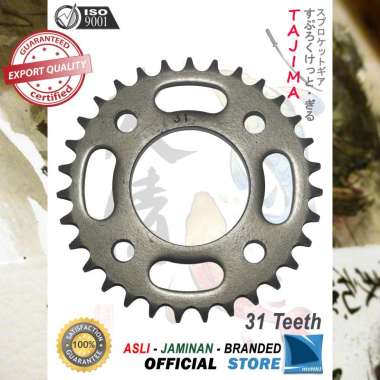 Gigi Tarik 428-31T HONDA Tiger Revo Gir Belakang - Rear Sprocket Gear TAJIMA