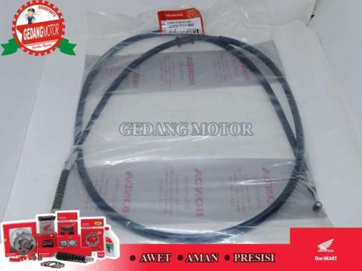Honda Genuine Part Kabel Rem Belakang Beat Karbu Original Honda 43450-KVY-900 Black