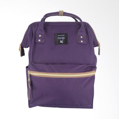 Anello Oxford Backpack Polyester Tas Wanita - Purple