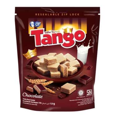 Promo Harga Tango Wafer Chocolate 115 gr - Blibli