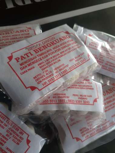 bedak dingin pati bengkoang