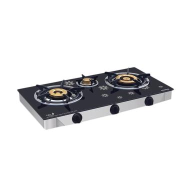 Sanken SG-533FS Kompor Gas - Black [3 Tungku]