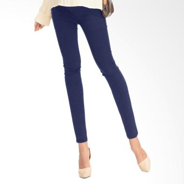 Mooimom Supersoft Acid Wash Materni ... lana Panjang Hamil - Blue