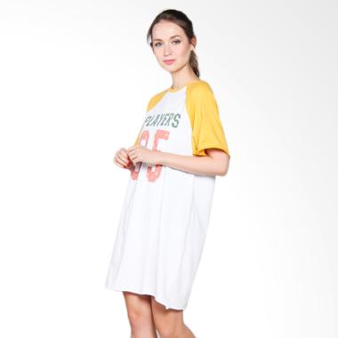 Papercut Fashion GZ SiSi 882 Long T ... san Wanita - Yellow White