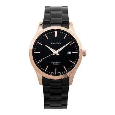 ALBA AS9M30X1 MAN ORIGINAL ROSEGOLD BLACK MAN
