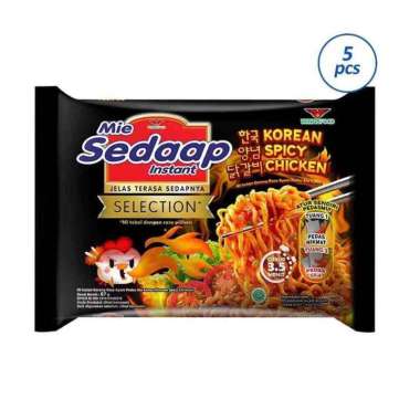 Promo Harga Sedaap Korean Spicy Chicken 87 gr - Blibli