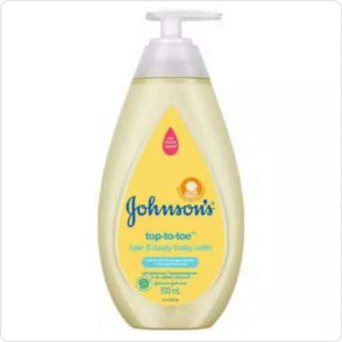 JOHNSON’S Bath Top To Toe Wash 500ml Kuning