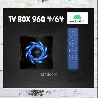 TV BOX X96Q MAX ROM 4 RAM 64 ANDROID 10 Android Tv Box