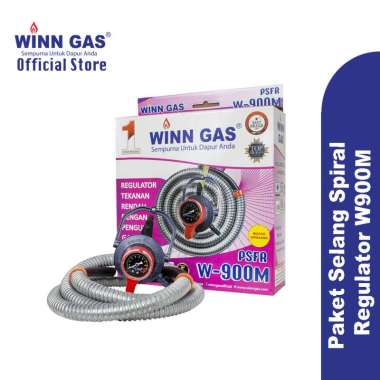 Winn Gas Paket Selang Regulator W900M Double Lock