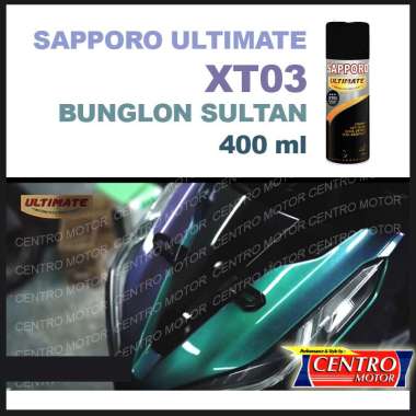 SAPPORO BUNGLON SULTAN XT03 400ml.CAT SEMPROT BUNGLON untuk Velg,Body Motor/Mobil