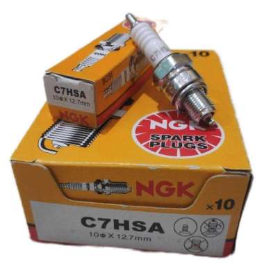 NGK Busi Untuk Motor Bebek & Matic Honda - Yamaha [C7HSA] White