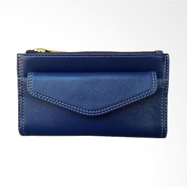 Veronia Wallet Dompet Wanita - Biru Tua