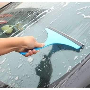 Alat Pembersih Kaca Mobil Wiper Glass Cleaner Sillicone TOP QUALITY Random