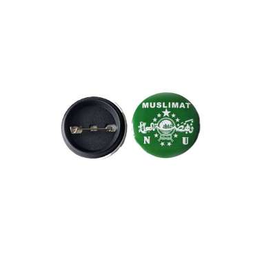 Mulyocreative Pin Lencana Logo Muslimat NU - Bros Emblem Banom NU / 100 Pcs