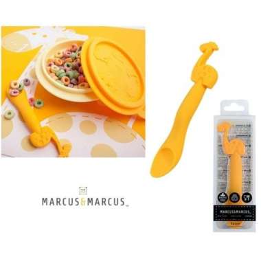 Marcus & Marcus Silicone Feeding Spoon - Lola Giraffe Yellow Lola Giraffe Yellow