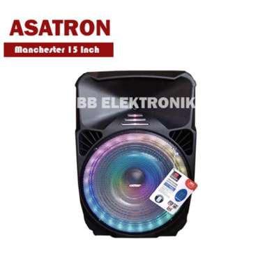 Asatron Manchester Speaker Bluetooth Portable 15inch