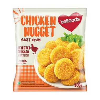 Promo Harga Belfoods Nugget Chicken Nugget 500 gr - Blibli