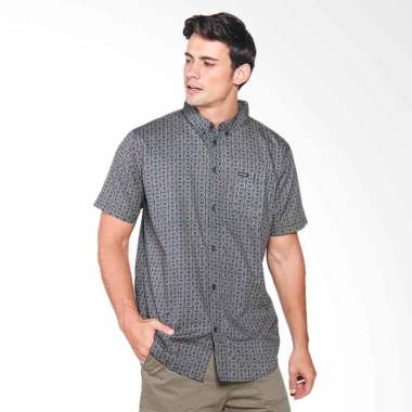Rip Curl Batik Craft S/S Short Sleeves Shirt Pria - Blue CSHCE9