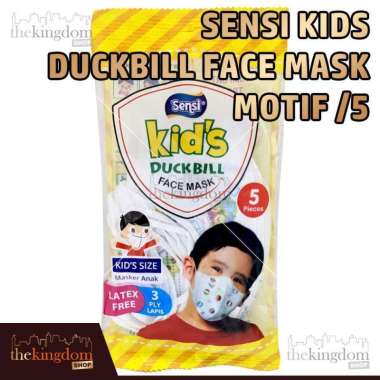 Sensi Kids Duckbill Face Mask Motif /5 Masker Anak