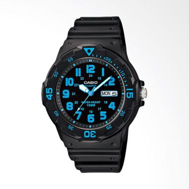 CASIO Jam Tangan Pria - Black MRW-200H-2BVDF Black