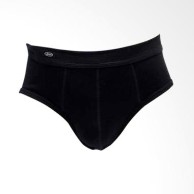 Rider R318B Banded Premium Underwear Pria - Hitam [2 Pcs]