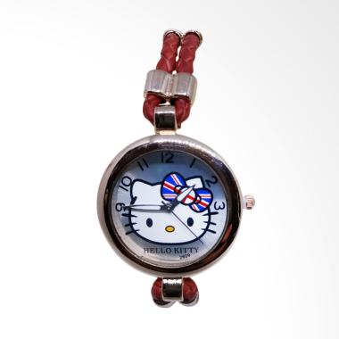 Hello Kitty British Ribbon HK Stain ... n Wanita - White Gold Red
