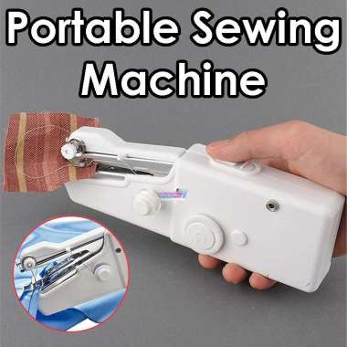 Mesin Jahit Ukuran Kecil - Mesin Jahit Tangan - Mesin Jahit Portable - Handy Stitch - Mesin Jahit Mi