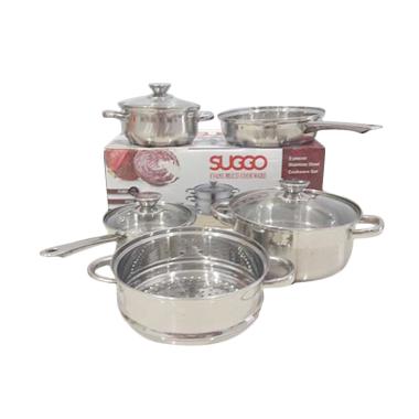 SUGGO Evans Stainless Steel Panci Steamer