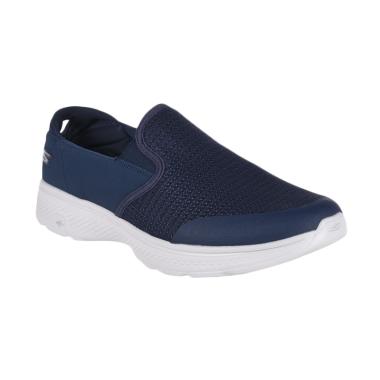 Skechers Men Go Walk 4 Sepatu Olahraga Pria [SKE54171NVGY]
