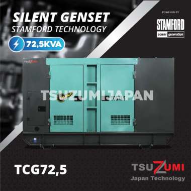 Genset Silent 72,5 KVA Cummins - Alternator Stamford Ori