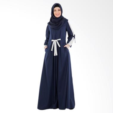 Valisha Gilda Dress Gamis Wanita - Navy