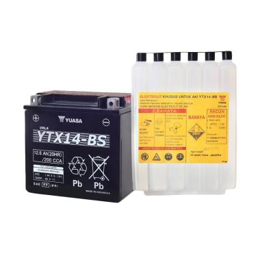 Yuasa YTX14-BS MF Aki Motor