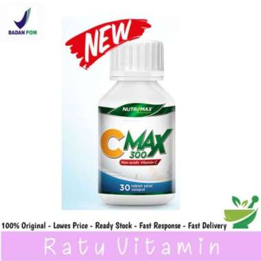 Nutrimax C Max 300mg - isi 30 Kapsul