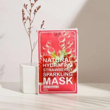 BPOM Huppies Masker Natural Face Mask / Masker Wajah 20 gr Varian STRAWBERRY