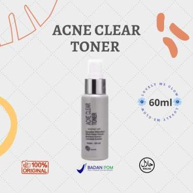 Ms Glow Acne Clear Toner / Ms Glow Acne Toner / Toner Acne Ms Glow