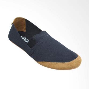 Minarno Canvas Slip On Sepatu Pria - Blue NB05