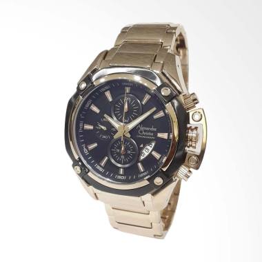 Alexandre Christie Jam Tangan Pria - Gold 6225MCBCABA