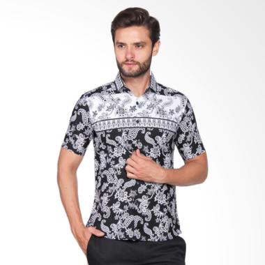 Gaya Jaya Batik Slimfit Lengan Pendek Kemeja Batik Pria S7087