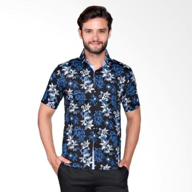 Gaya Jaya Batik Slimfit Kemeja Lengan Pendek Pria - S7142