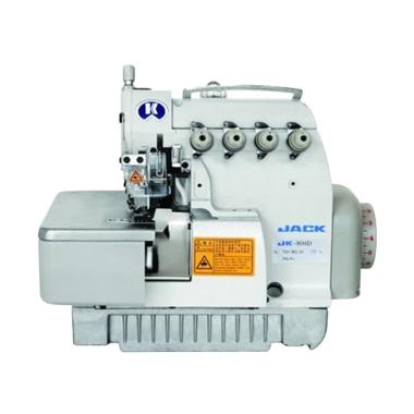 Jack 804D Mesin Obras [Benang Empat/Servo Motor] Putih