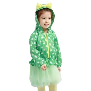 VERINA BABY Jacket Hodie Parasut Anak - Green