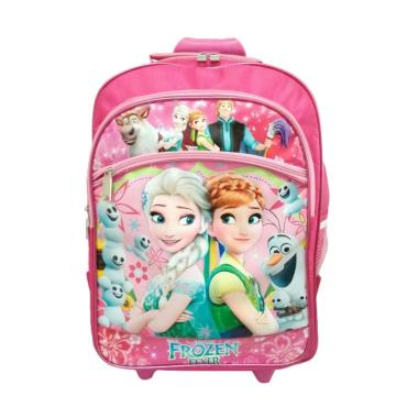 Frozen 0930010503 Trolly Tas Sekolah - Cherry Red